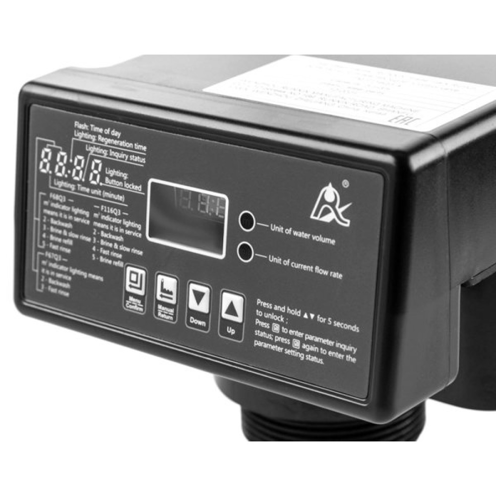 Комплект умягчителя F116Q3 корпус 18х65