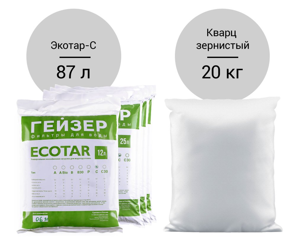 Комплект загрузки для Гейзер-WS 14 Aquachief (С)