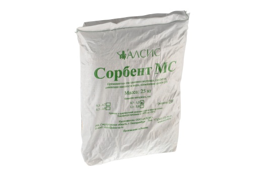 Сорбент МС фр. 0.7 - 2.0, 25кг/18,5л